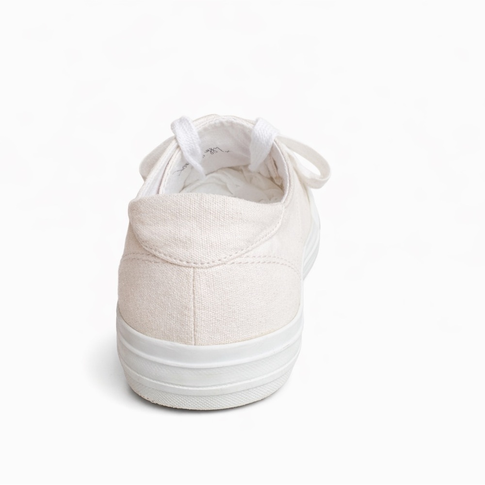 Twiggy London NEW no tags women's size 9M light pink lace up sneakers. f - Picture 4 of 5